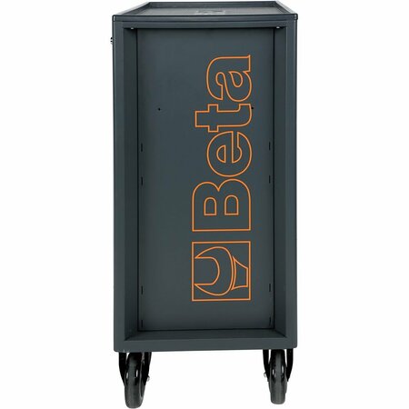 Beta Tool Cabinet, 5 Drawer, Black, Sheet Metal, 29 in W x 17-1/2 in D x 38 in H 024004659